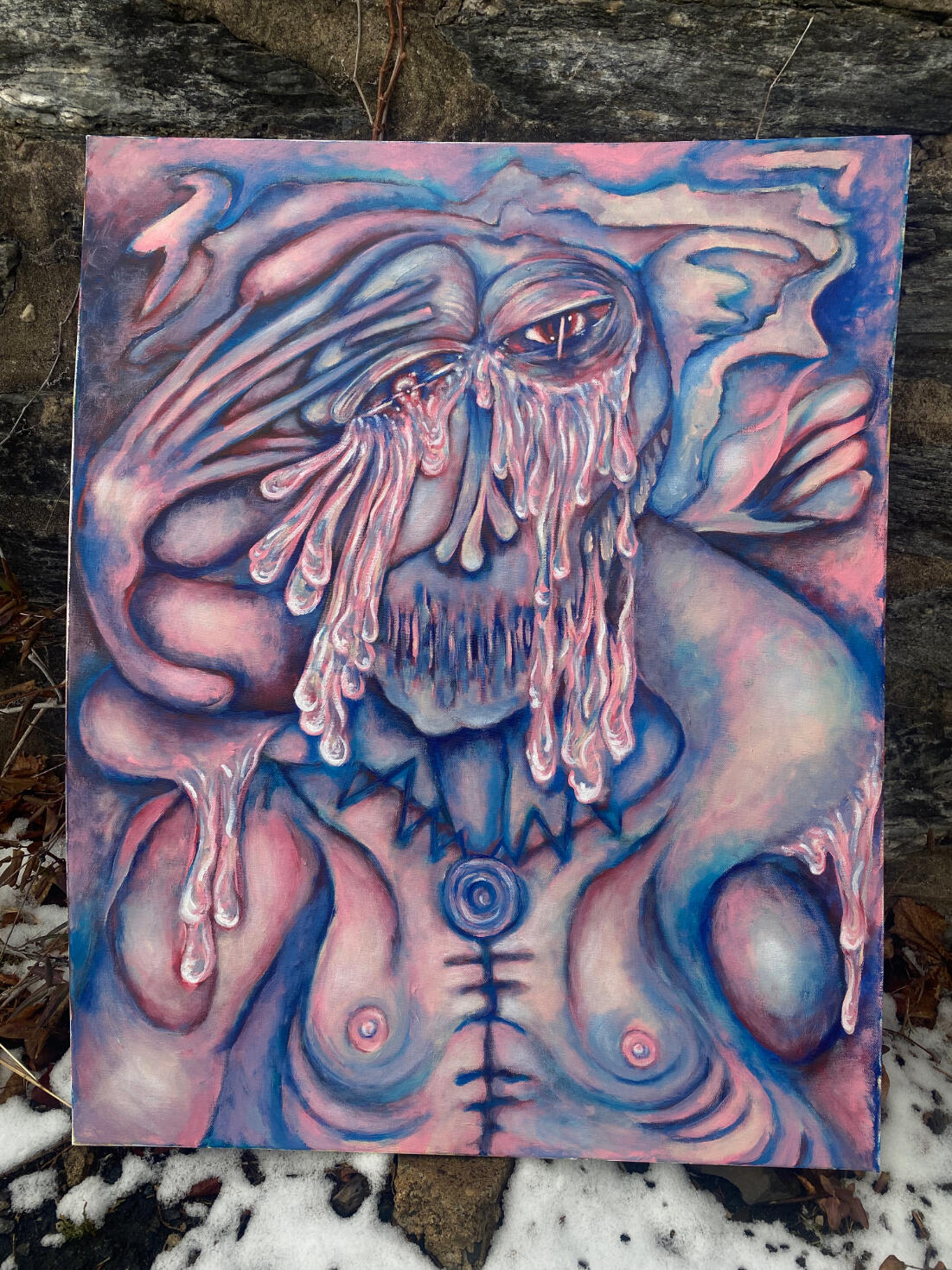 Heavy Body Acrylic on Canvas 24" x 30"
